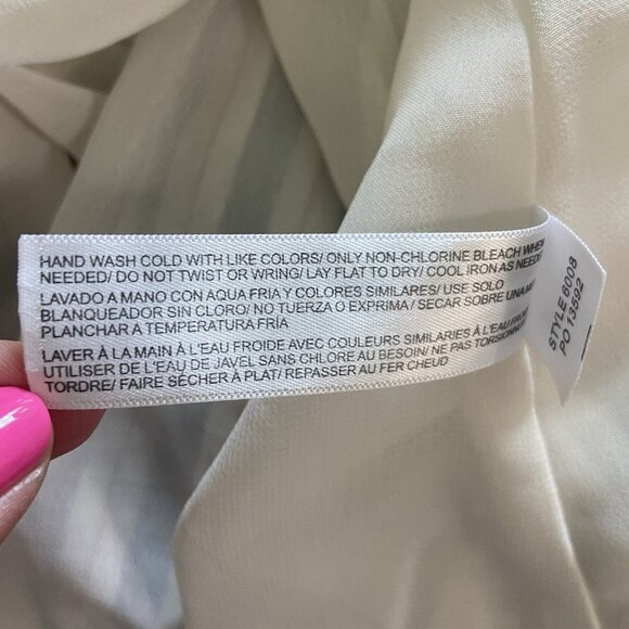 ELOQUII Black White Striped Red Floral Boho Midi Dress Sz 22 Cottagecore Ruffle - Picture 12 of 16